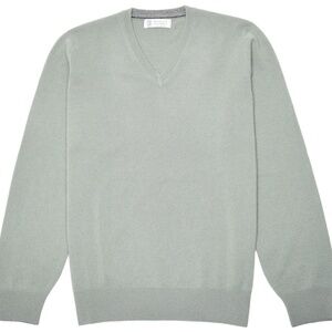 BRUNELLO CUCINELLI SWEATER V-NECK SIZE S
